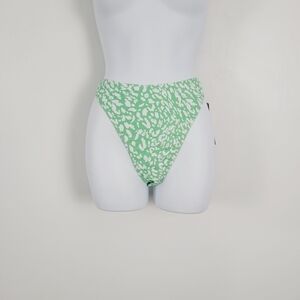 Nasty Gal Basic Animal High Leg‎ Bikini Bottom